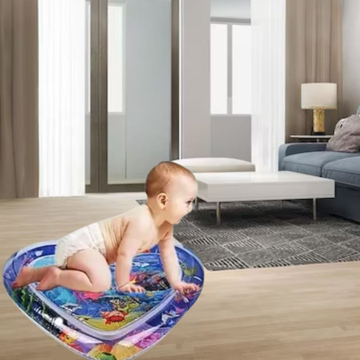SET 2 TAPETE SENSORIAL DE AGUA ALFOMBRA INTERACTIVA LAU - 2