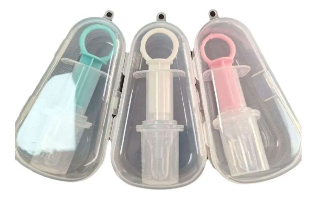 SET 5 DOSIFICADOR DE ALIMENTO FORMA JERINGA PARA BEBE LAU - 5