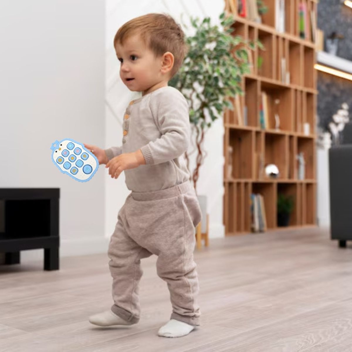 SET 3 MORDEDOR SILICONA SUAVE DISEÑO PINGÜINO BEBES LAU - 10