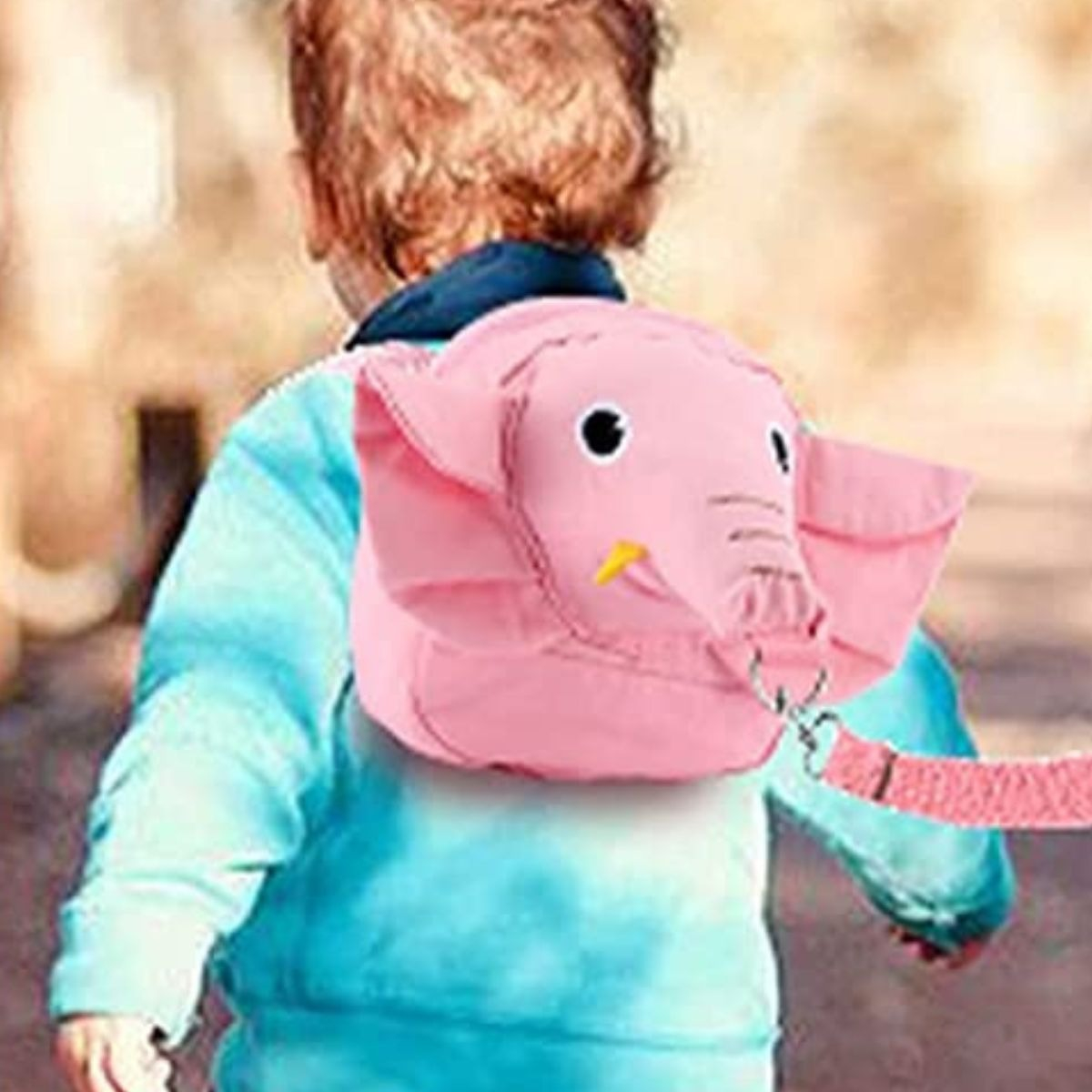 MOCHILA PARA BEBES FORMA ELEFANTE CON ARNES PASEO LAU - 10