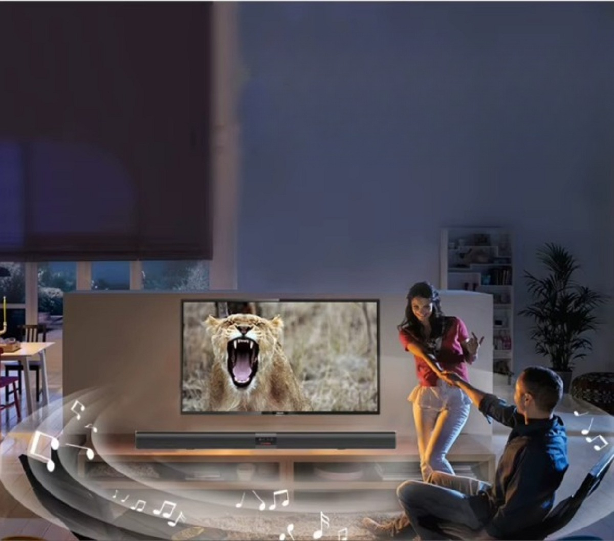 BARRA DE SONIDO 20W SUBWOOFER BLUETOOTH CASA TV LAPTO LAU - 9