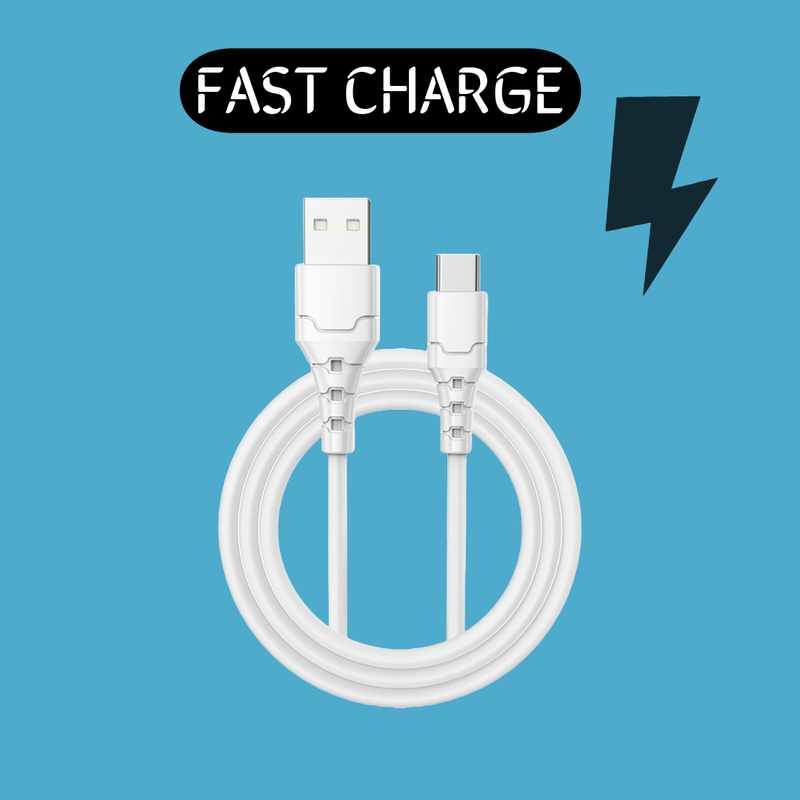 SET 6 CABLE USB UNIVERSAL TIPO C CARGA RAPIDA LAU - 6