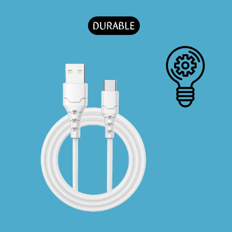 SET 6 CABLE USB UNIVERSAL TIPO C CARGA RAPIDA LAU - 9