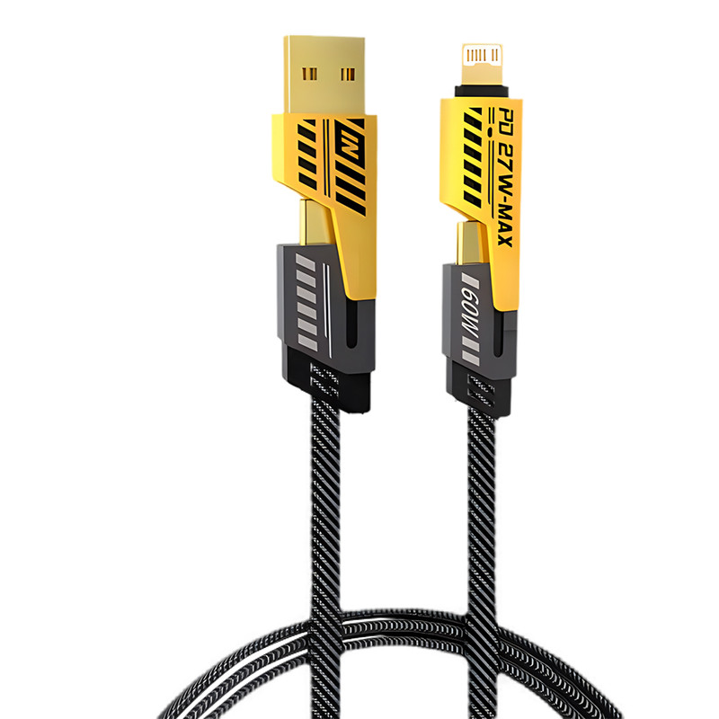 ZVE SET 2 CABLE MULTIPLE CARGA TIPO C CARGA RAPIDA MOVIL LAU