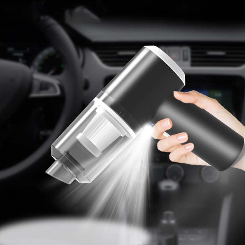 ASPIRADOR MANO PORTATIL ILUMINACION VEHICULOS LIMPIEZA LAU - 7