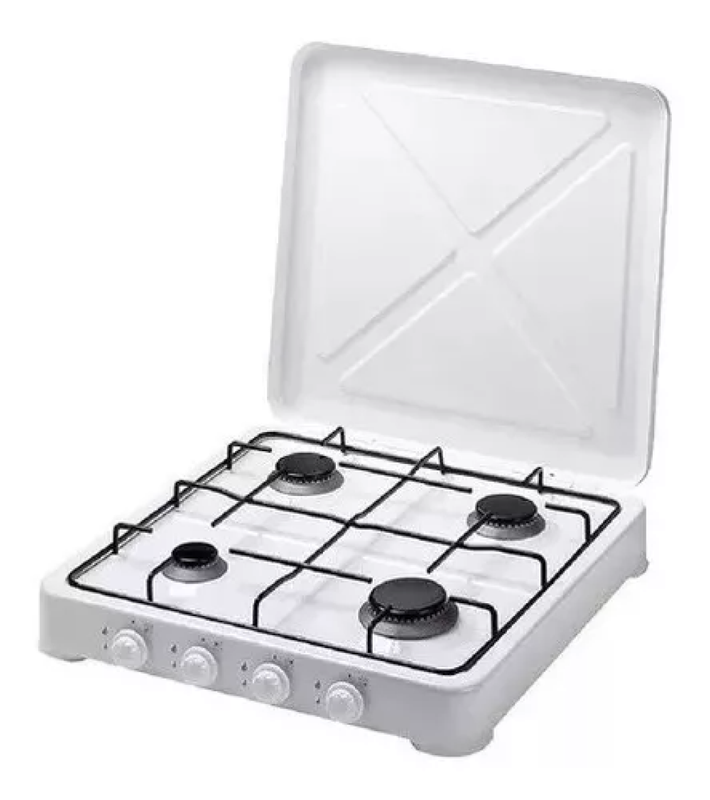 COCINA COCINILLA GAS 4 QUEMADORESTAPA CAMPING DEPTO LAU - 1