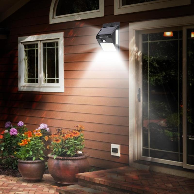 SET 2 LAMPARAS SOLARES LED EXTERIOR JARDIN PATIO HOGAR LAU - 4