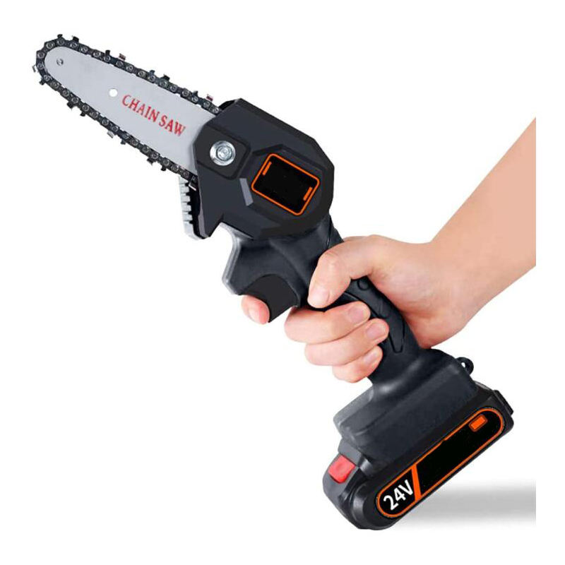MINI MOTOSIERRA MADERA PORTATIL MADERA JARDIN RECARGABLE LAU - 6