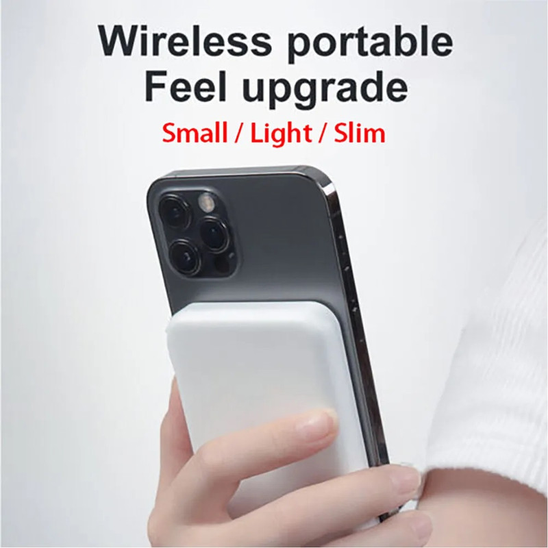 CARGADOR POWER BANK MAGNETICO PORTATIL CELULAR LAU - 5