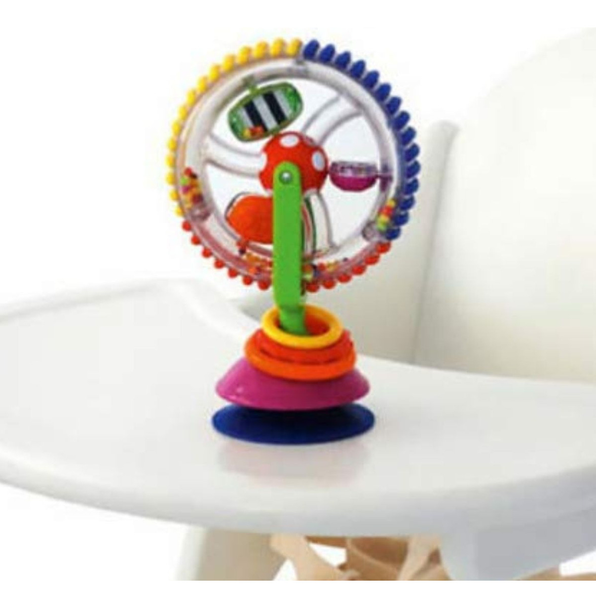 SET 2 RUEDA SONAJERO ESTIMULACION SENSORIAL BEBE LAU - 4