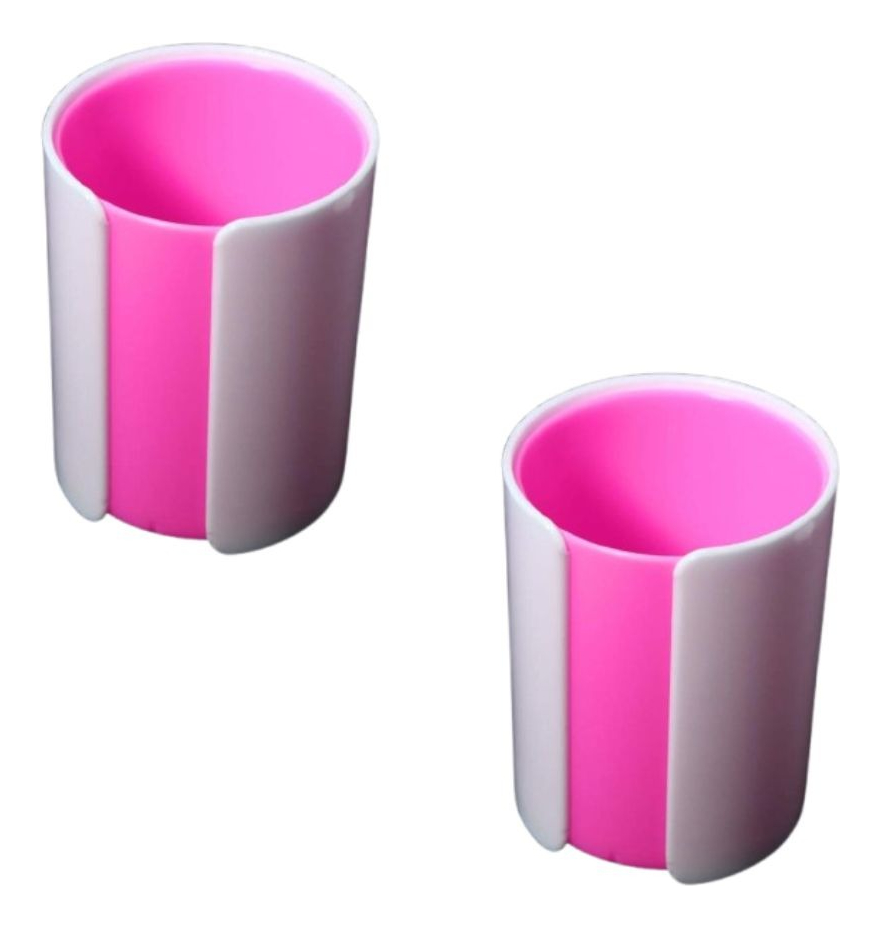 SET 4 ORGANIZADORES PORTALAPICES PLASTICO OFICNA LAU - 5