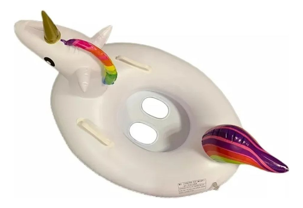 SET 3 INFLABLE FLOTADOR FORMA DE UNICORNIO PISCINA LAU - 6