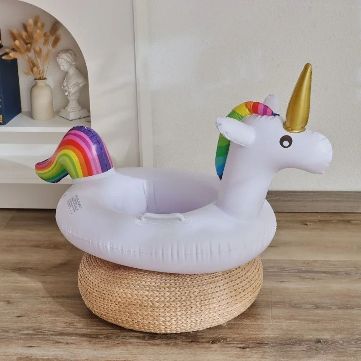 SET 3 INFLABLE FLOTADOR FORMA DE UNICORNIO PISCINA LAU - 8