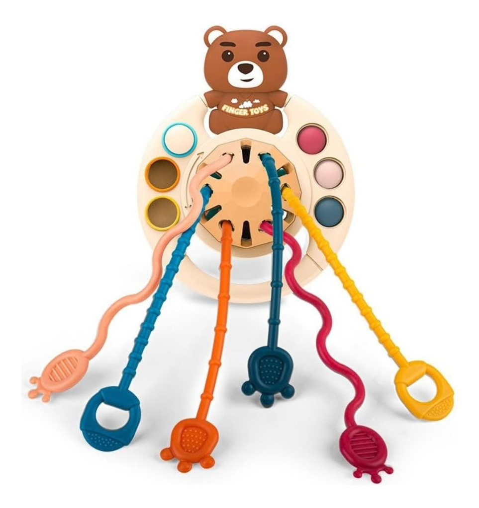 JUGUETE SENSORIAL MONTESSORI 4EN1 MULTIUSO PARA BEBE LAU - 1