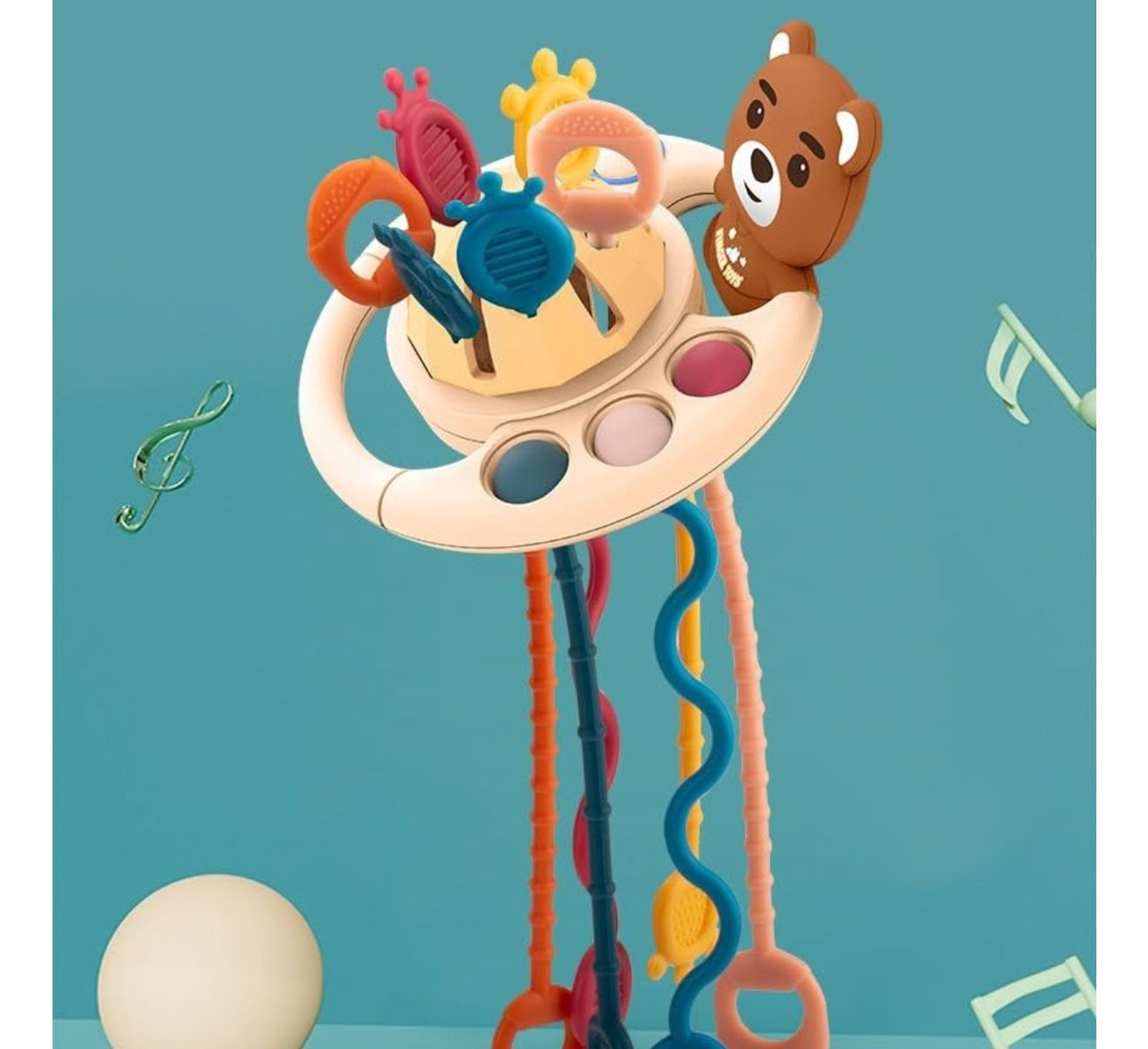 JUGUETE SENSORIAL MONTESSORI 4EN1 MULTIUSO PARA BEBE LAU - 7