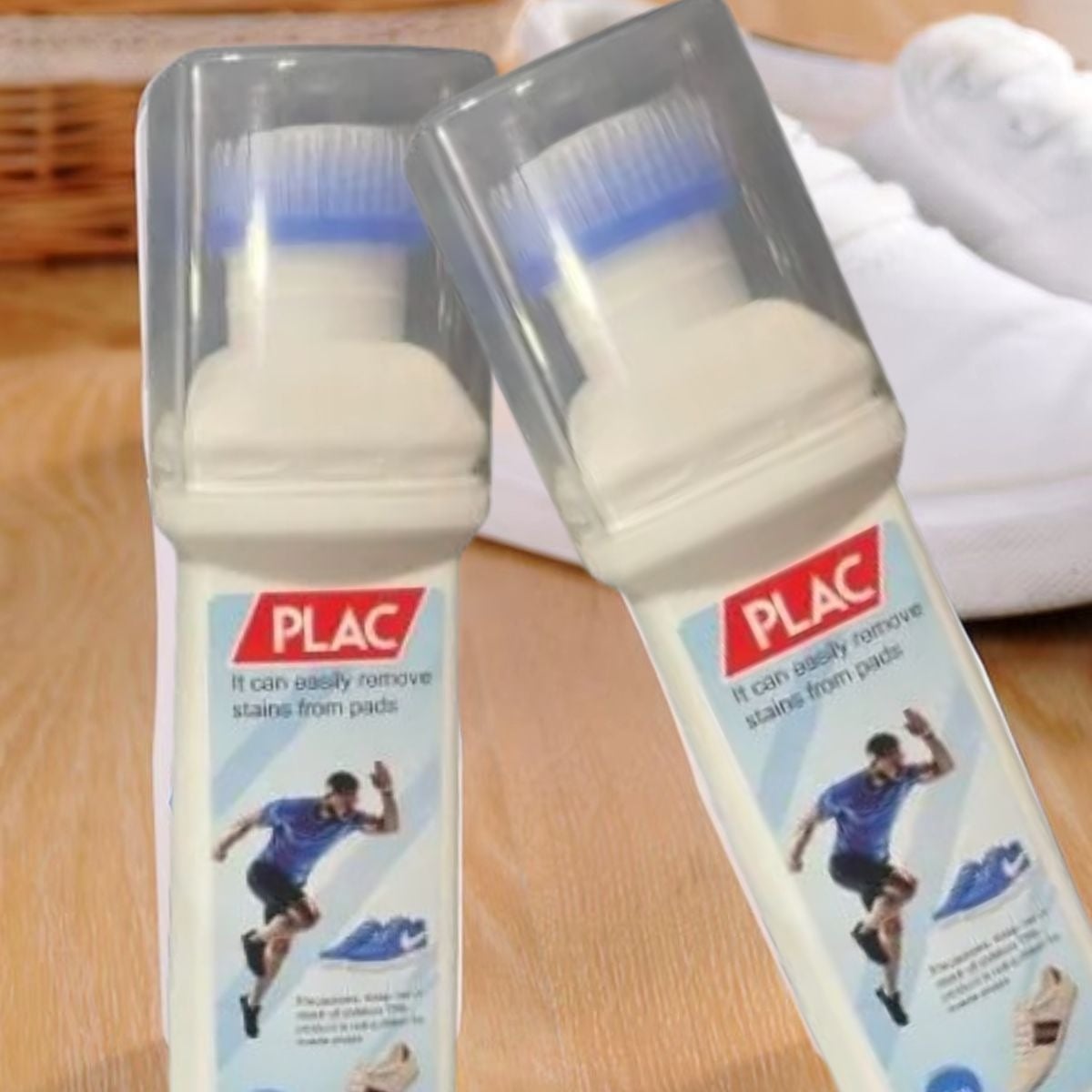SET 8 LIMPIADOR DE ZAPATO TRANSPARENTE CALZADO DEPORTIVO LAU - 4