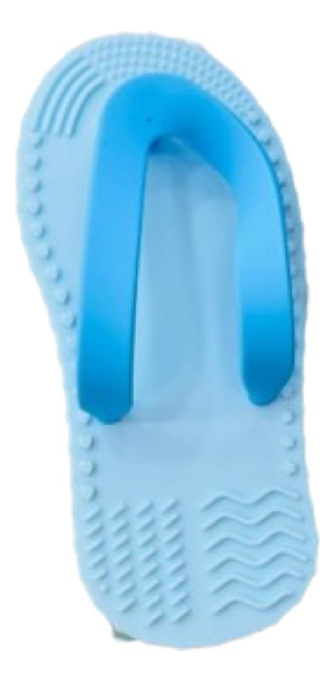 SET 3 MORDEDORES FORMA SANDALIA SENSORIAL SUAVE BEBE LAU - 1