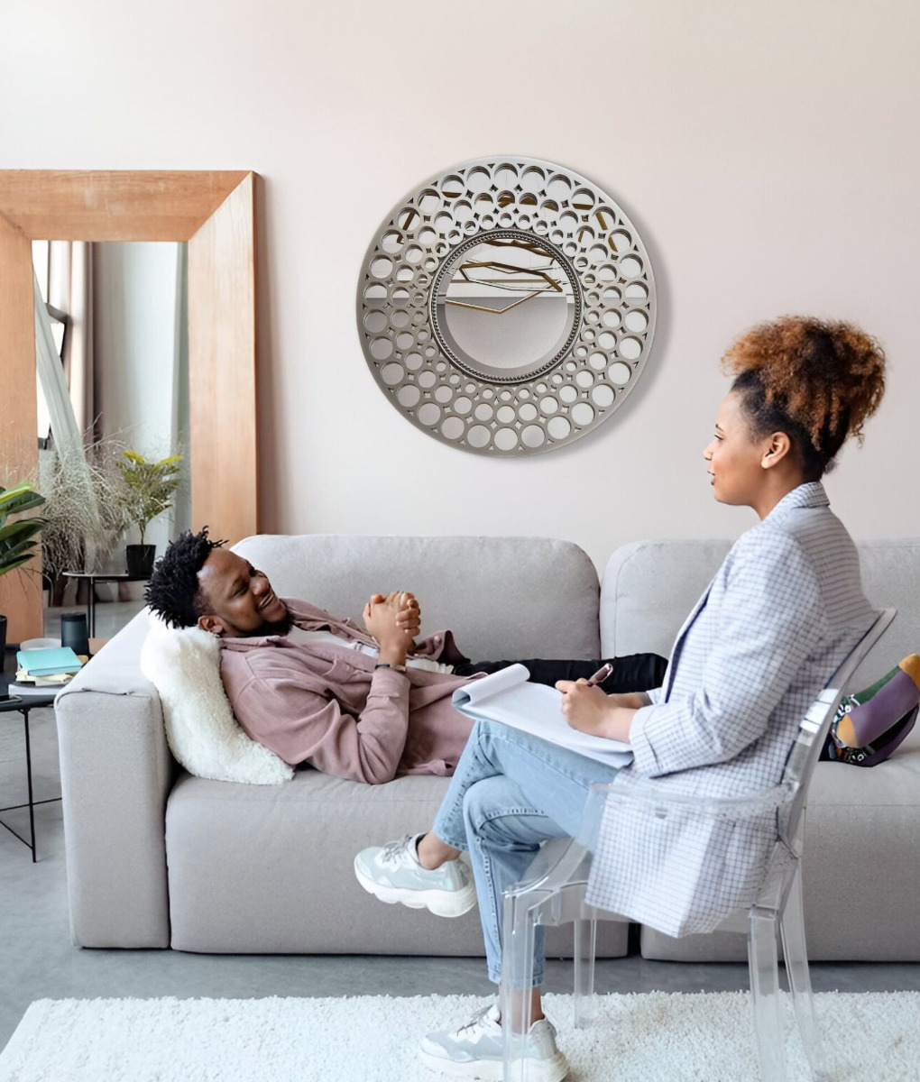 ESPEJO PARED DECORATIVO CIRCULAR MODERNO MINIMALISTA JHN - 10