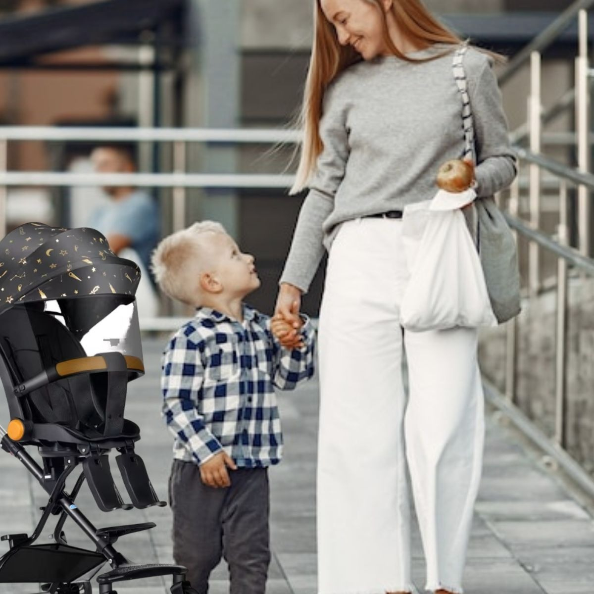 CARRITO CARREOLA PASEO RECLINABLE PLEGABLE BEBE LAU - 8