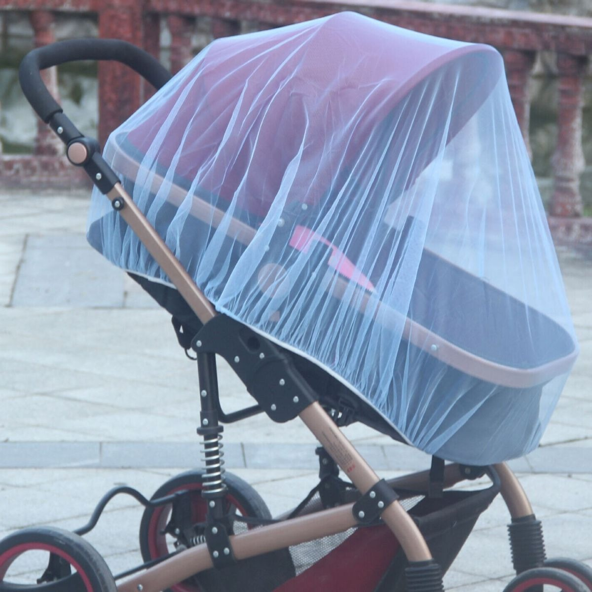 SET 5 MOSQUITERO UNIVERSAL PROTECCION CUNA CORRAL LAU - 4