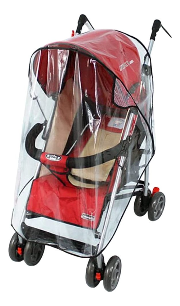 SET 2 PROTECTORES DE LLUVIA UNIVERSAL CARRITO BEBE LAU - 1