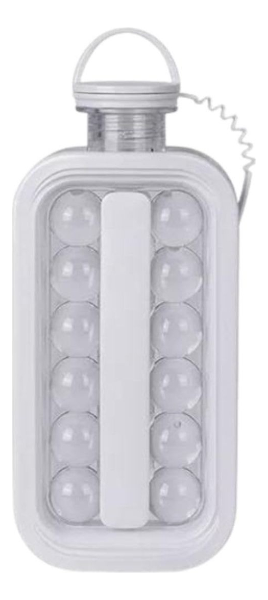 JARRA HIELERA PLEGABLE PORTATIL 2 EN 1 BEBIDAS HIELO LAU - 1