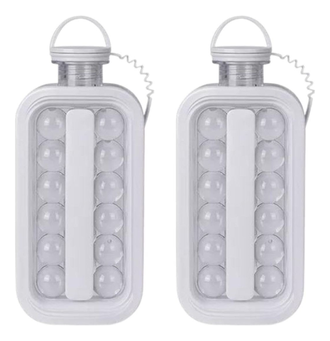JARRA HIELERA PLEGABLE PORTATIL 2 EN 1 BEBIDAS HIELO LAU - 6