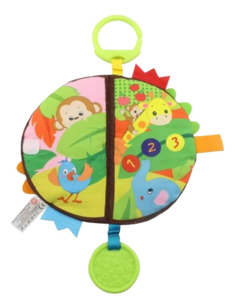 JUGUETE LIBRO DE TELA EDUCATIVO INTERACTIVO BEBE LAU - 1
