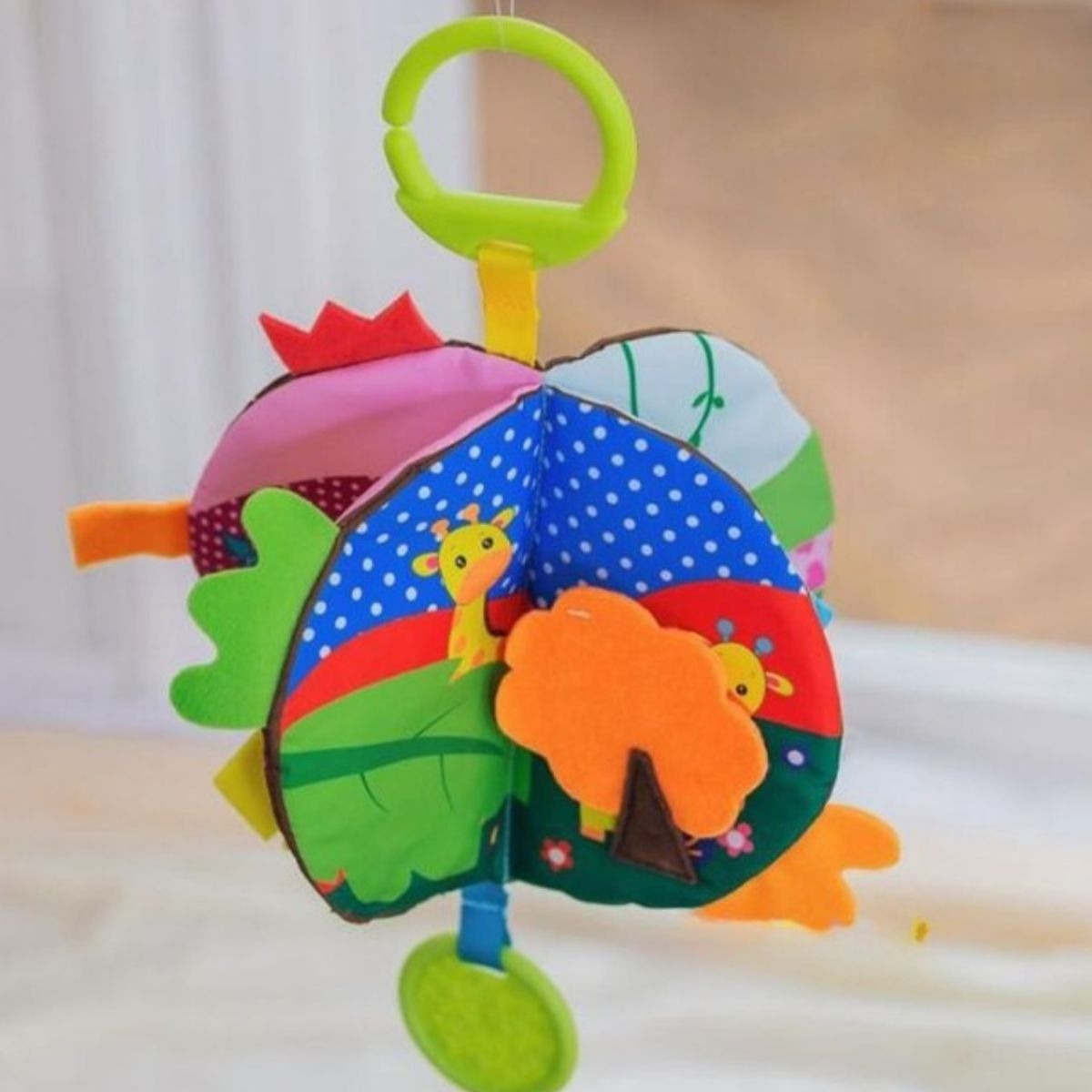JUGUETE LIBRO DE TELA EDUCATIVO INTERACTIVO BEBE LAU - 2