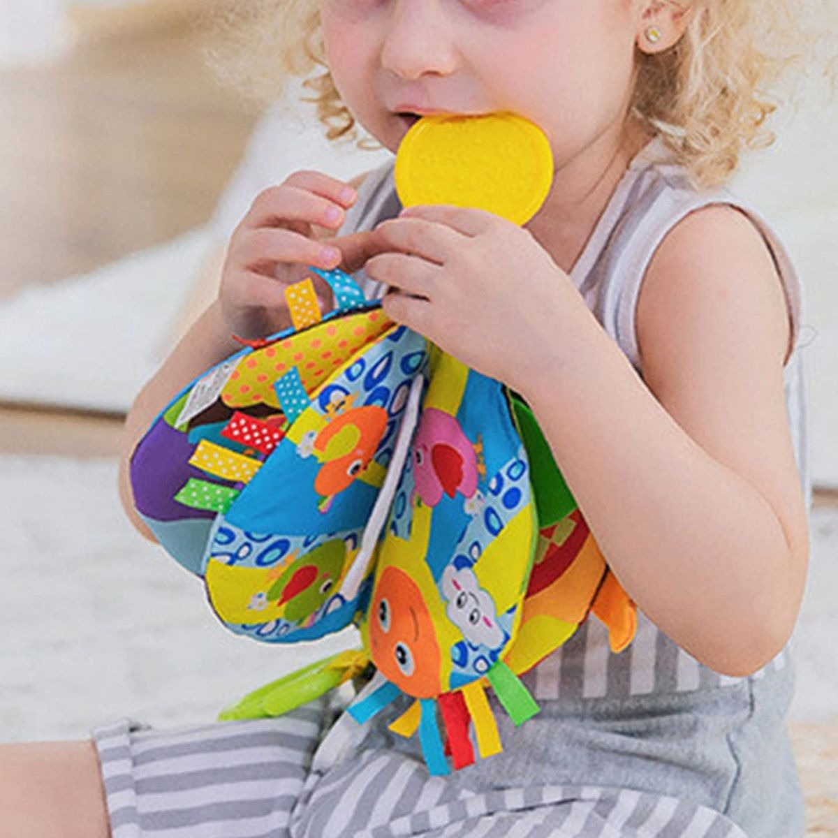 JUGUETE LIBRO DE TELA EDUCATIVO INTERACTIVO BEBE LAU - 10