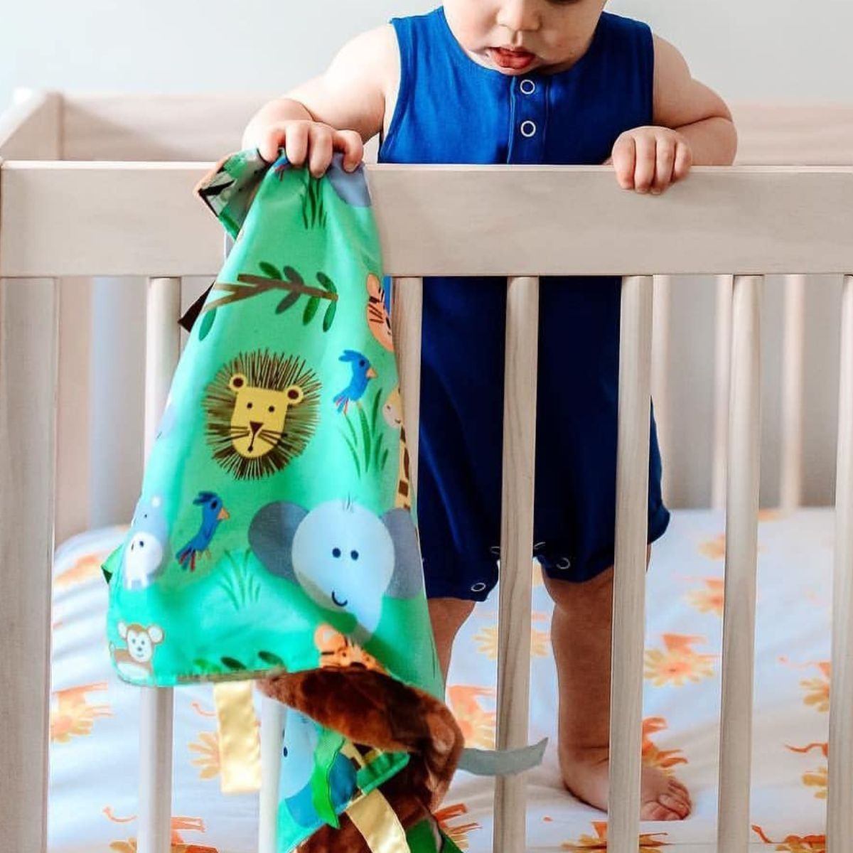 SET 2 MANTAS DE APEGO SENSORIALES ESTIMULA JUEGO BEBE LAU - 4