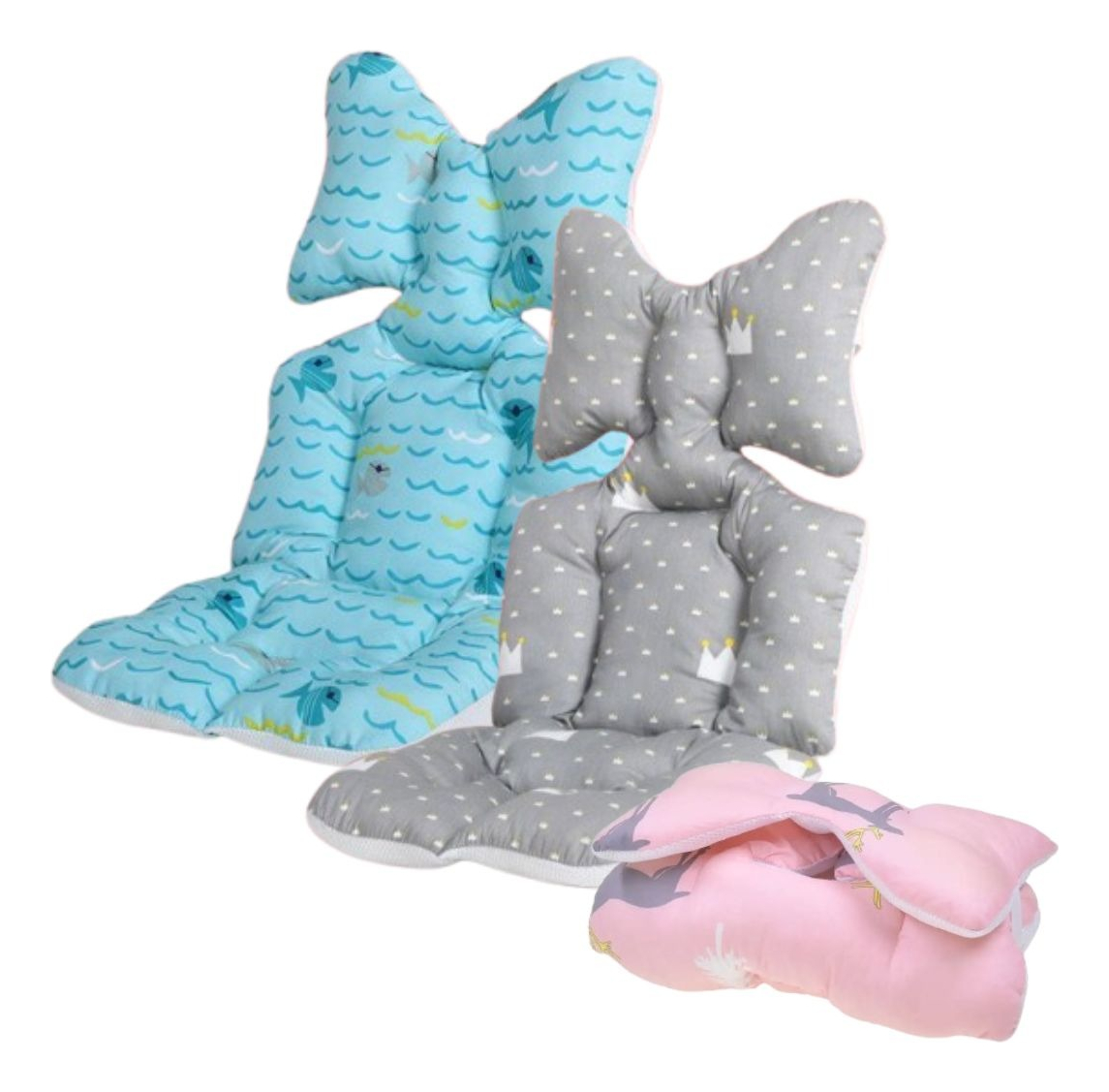 COJIN ACOLCHADO PARA CARRITO SUAVE ERGONOMICO BEBE LAU - 1
