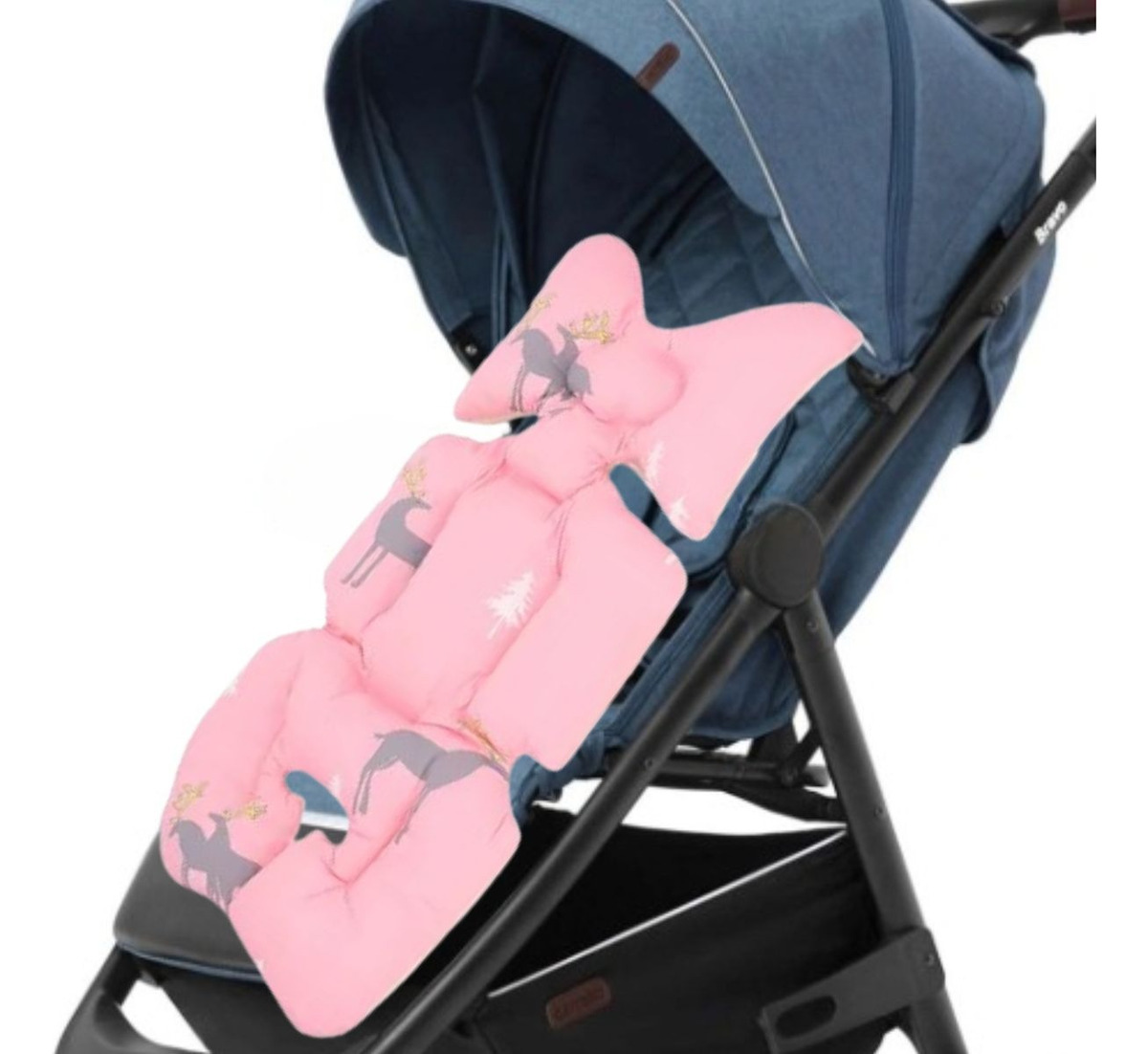 COJIN ACOLCHADO PARA CARRITO SUAVE ERGONOMICO BEBE LAU - 10