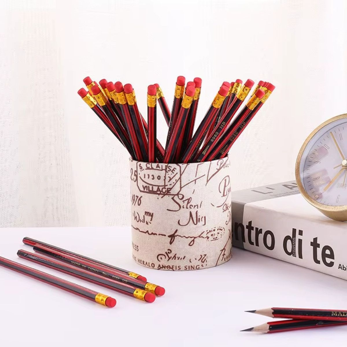 SET 3 LAPIZ ESCRITURA DIBUJO COMPACTO ESCOLAR BOCETOS JHN - 7