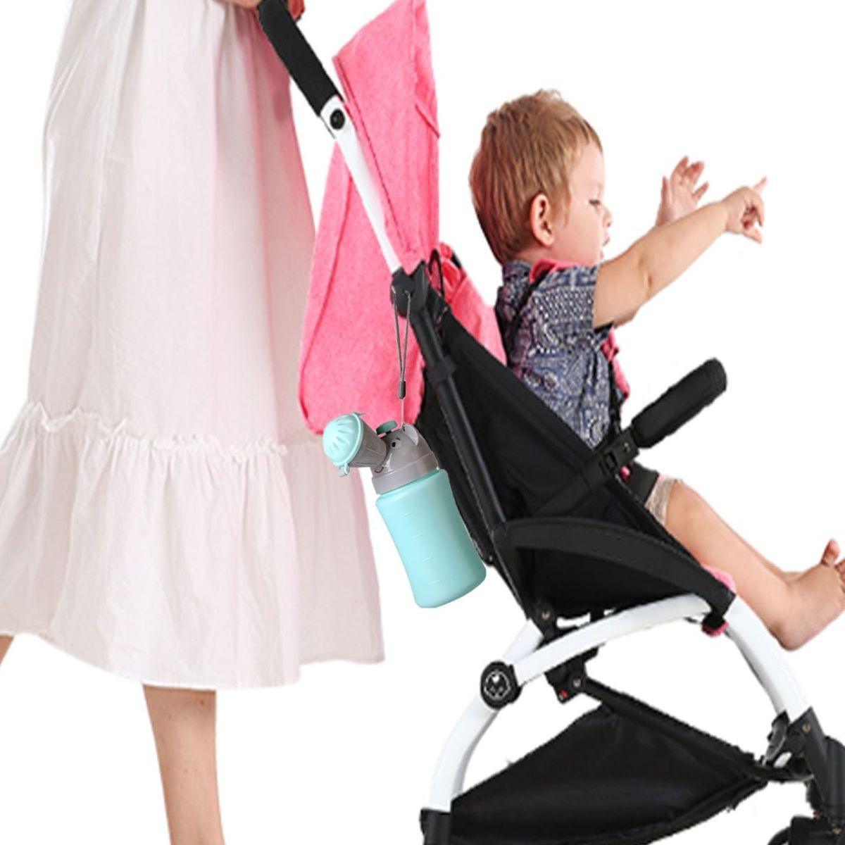 SET 2 ORINAL PORTATIL INFANTIL REUTILIZABLE VIAJE BEBE LAU - 5