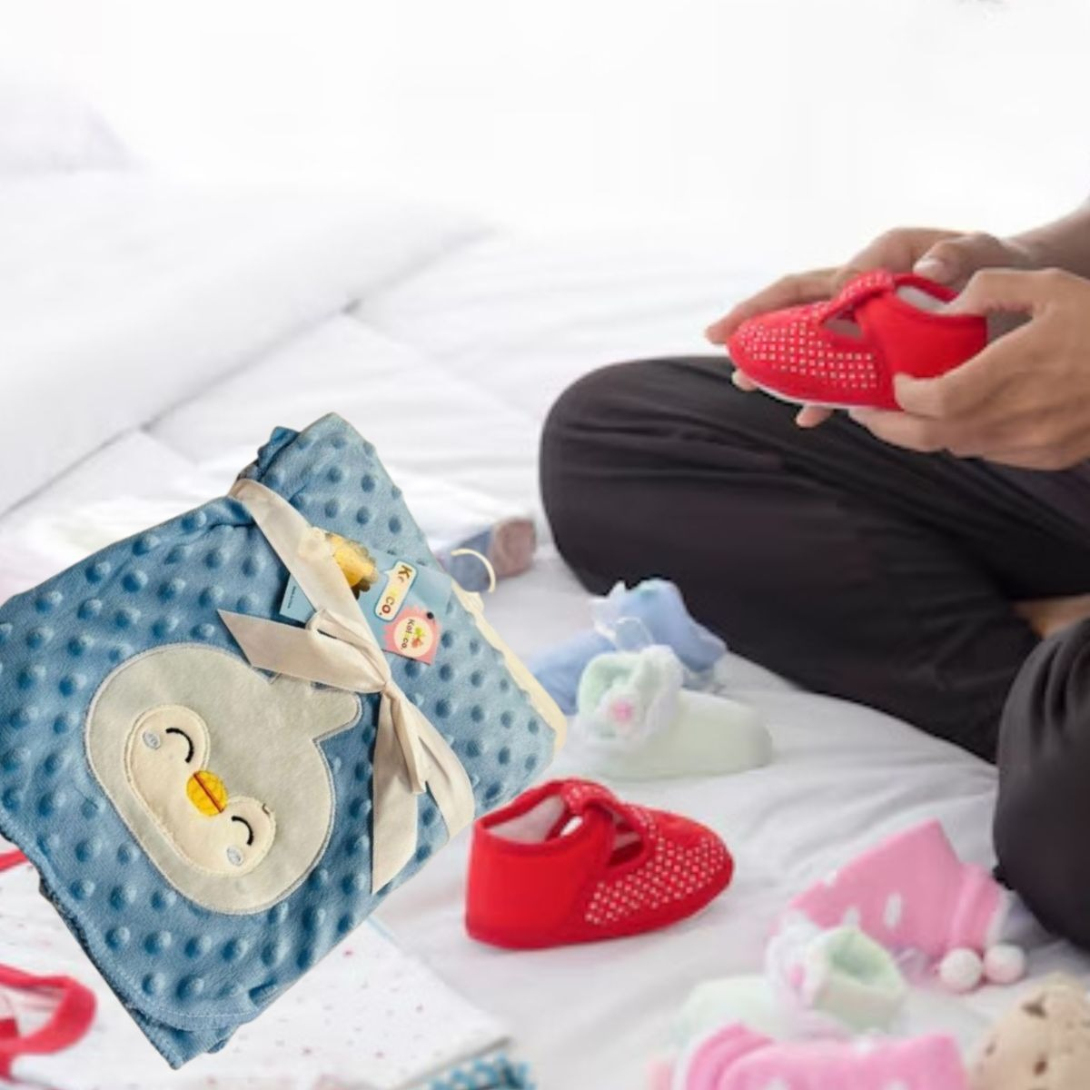 MANTA DE POLAR INFANTIL SUAVE ABRIGO PARA BEBE LAU - 3