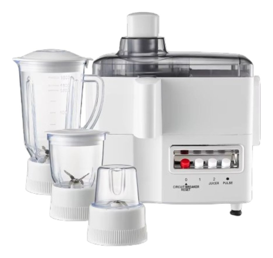 EXPRIMIDOR DE JUGOS MULTIFUNCIONAL 4 EN 1 TRITURA FRUTAS LAU - 6