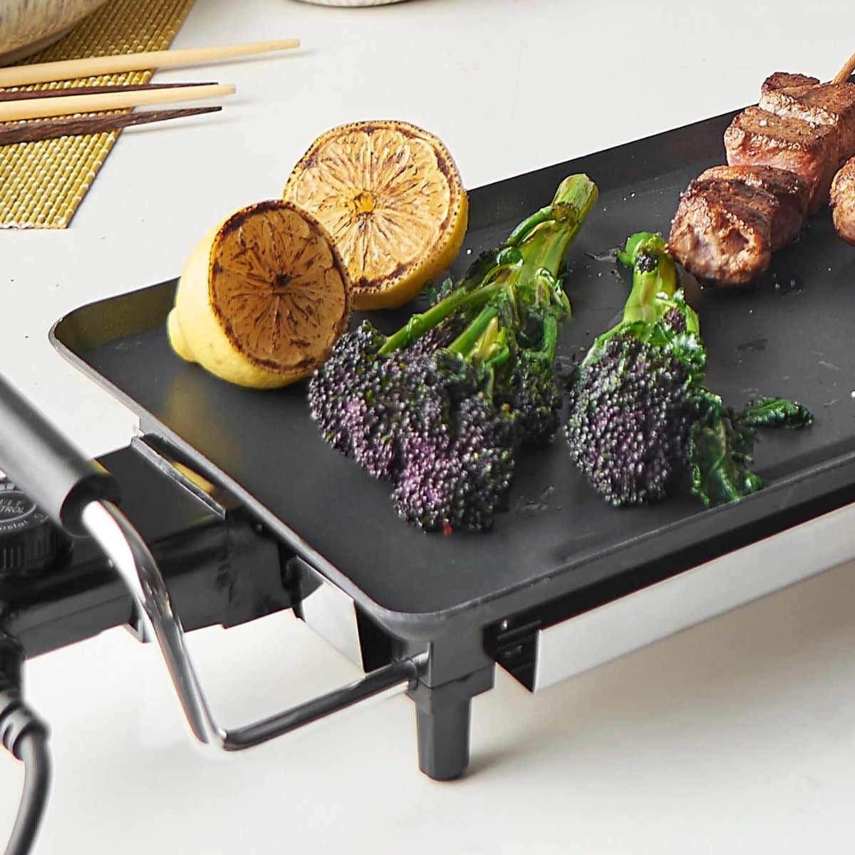 PARRILLA GRILL MULTIFUNCIONAL 2 EN 1 ASADOR COCINA LAU - 3
