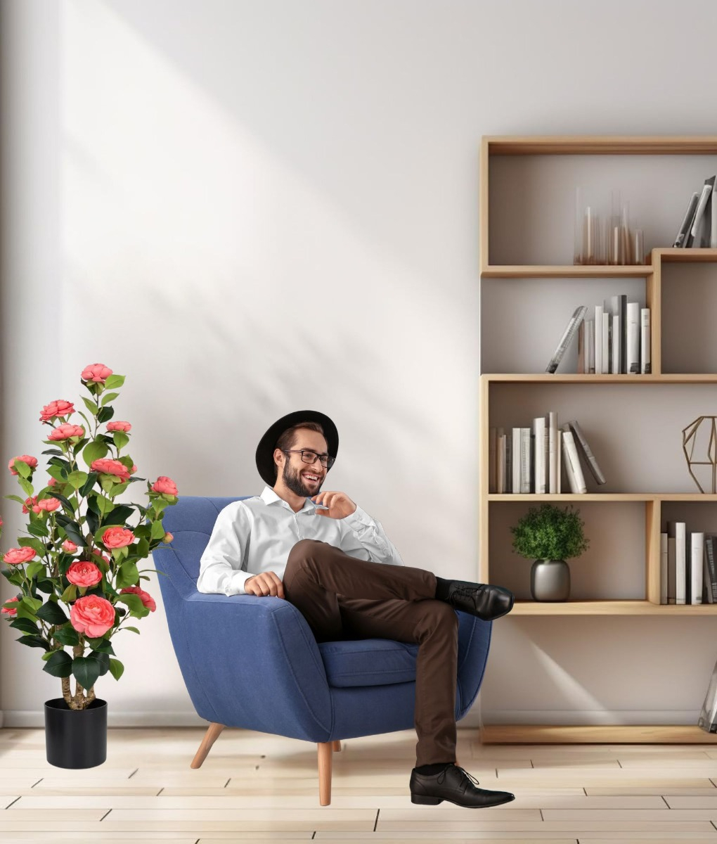 PLANTA ARTIFICIAL SINTE TICA DECORATIVA MODERNA HOGAR JHN - 6