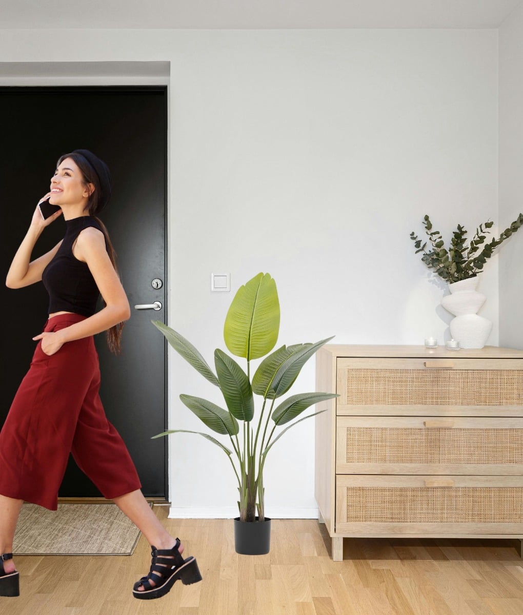 PLANTA ARTIFICIAL TROPICAL DECORATIVA HOGAR MODERNA JHN - 5