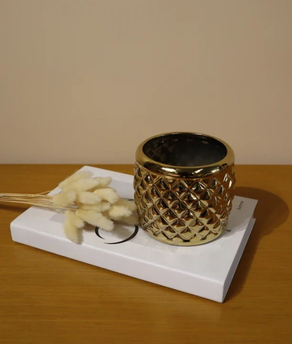 SET 2 MACETA DECORATIVA MULTIFUNCIONAL MINIMALISTA JHN - 9