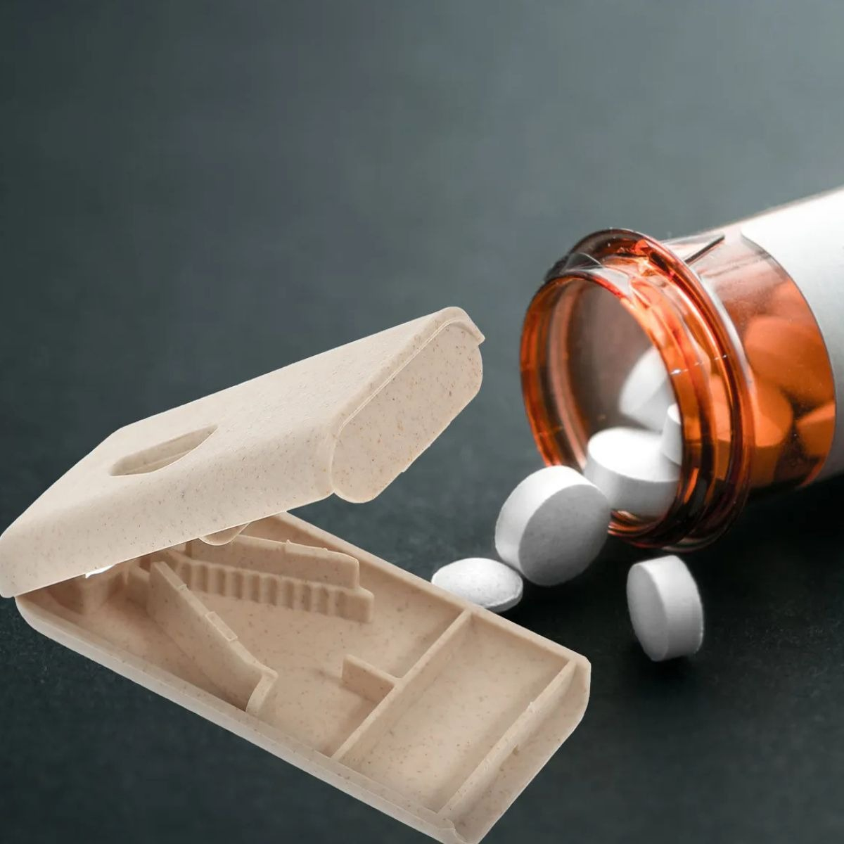 SET 10 PASTILLERO + CORTADOR PORTATIL MEDICINA LAU - 7