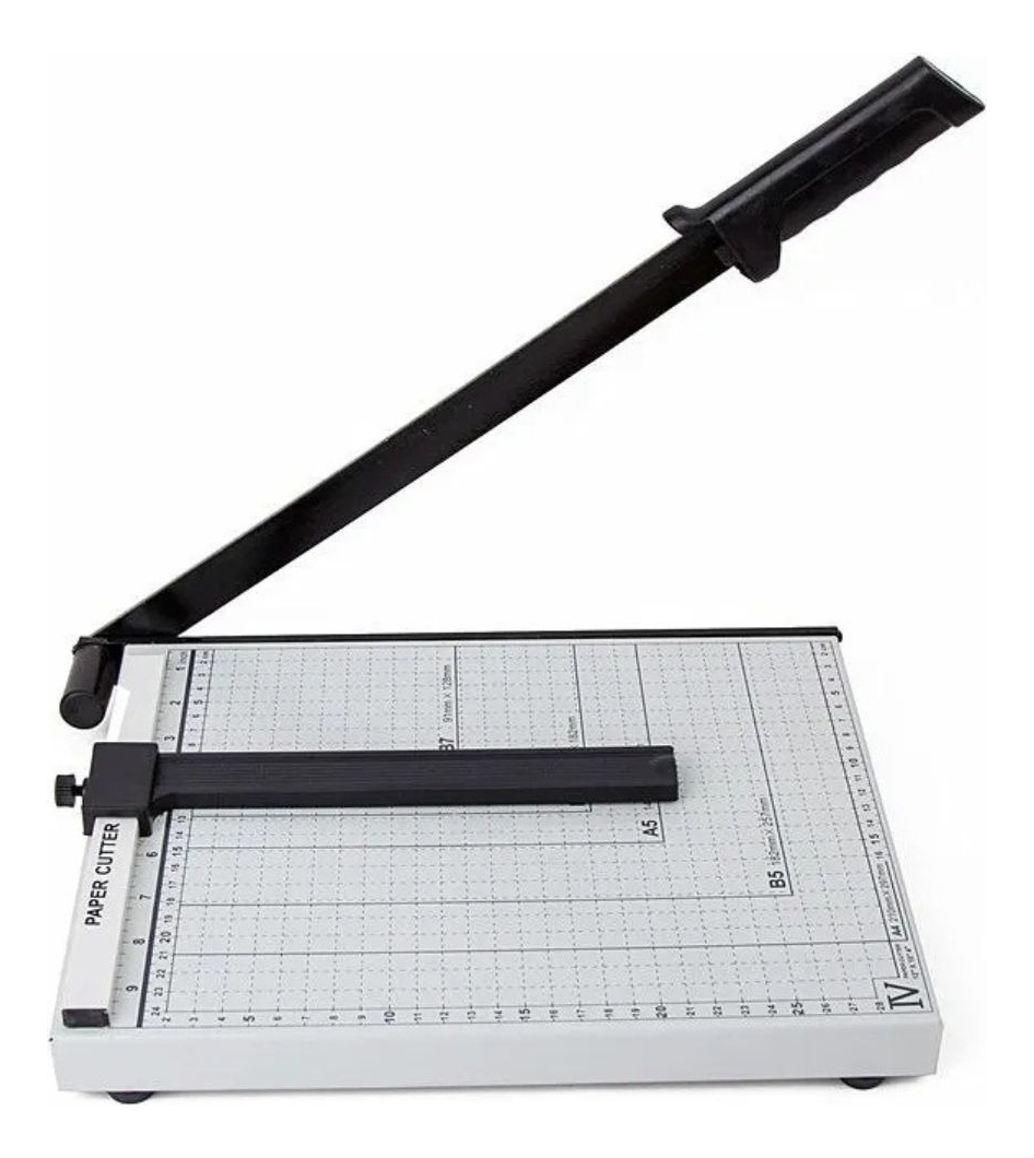 GUILLOTINA DE PAPEL A4 CORTADOR OFICINA ESCOLAR LAU - 1