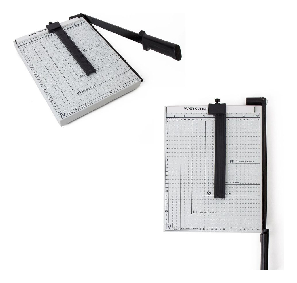 GUILLOTINA DE PAPEL A4 CORTADOR OFICINA ESCOLAR LAU - 6