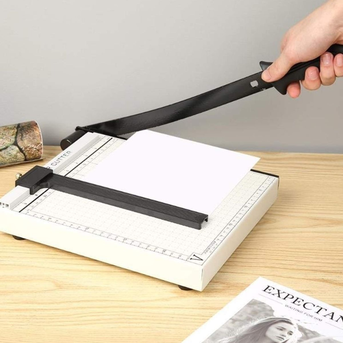GUILLOTINA DE PAPEL A4 CORTADOR OFICINA ESCOLAR LAU - 7