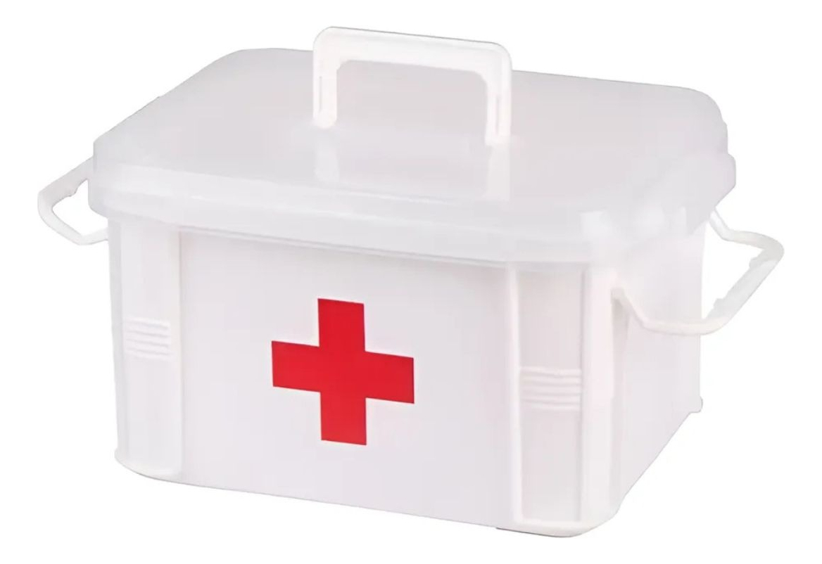 COFRE DE BOTIQUIN PRIMEROS AUXILIOS MEDICINA HOGAR LAU - 1