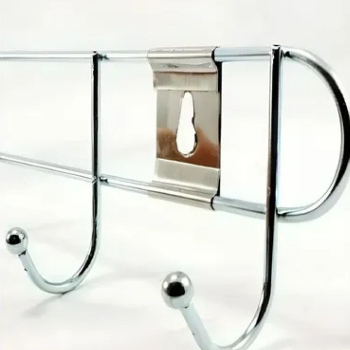 SET 10 PERCHEROS METALICO ORGANIZADOR PARED COLGADOR LAU - 5