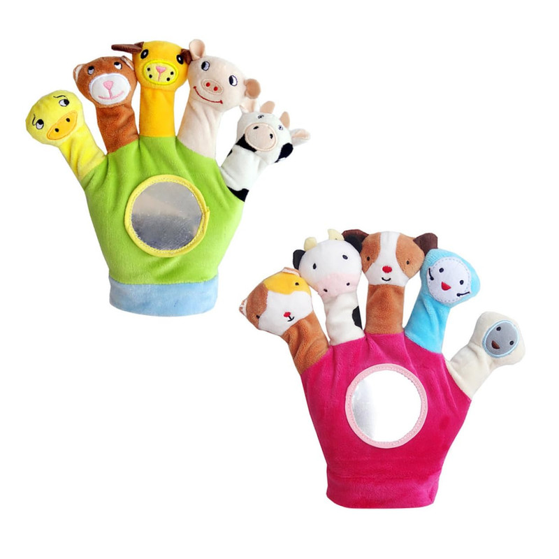 JUGUETE ESTIMULA GUANTE MARIONETA TITERE INFANTIL BEBE LAU - 1