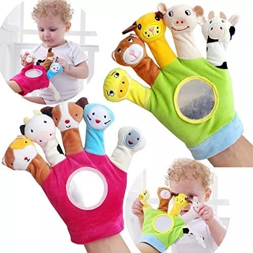 JUGUETE ESTIMULA GUANTE MARIONETA TITERE INFANTIL BEBE LAU - 2
