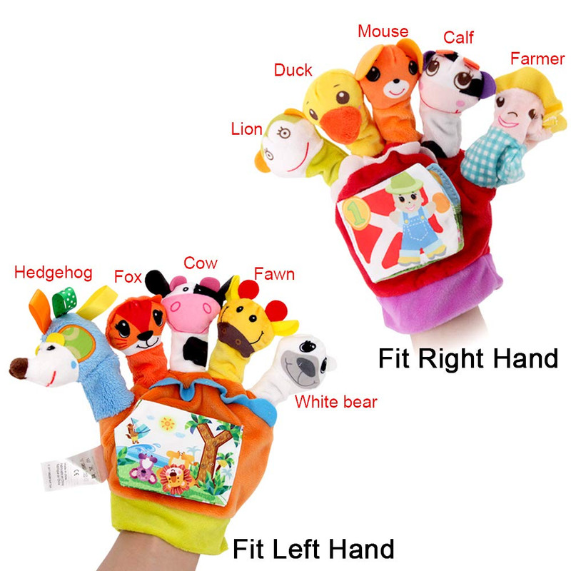 JUGUETE ESTIMULA GUANTE MARIONETA TITERE INFANTIL BEBE LAU - 8